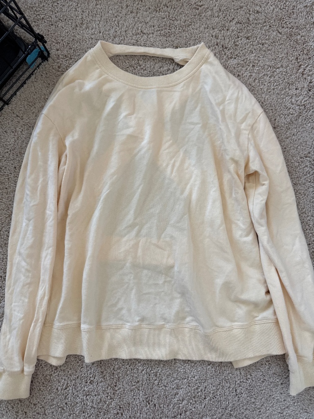 Butter Yellow Sweatshirt
